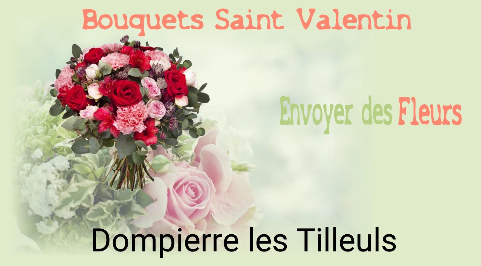 Roses de Saint-Valentin livrées à Dompierre-les-Tilleuls